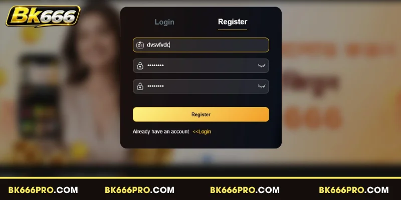 Detailed instructions for BK666 registration