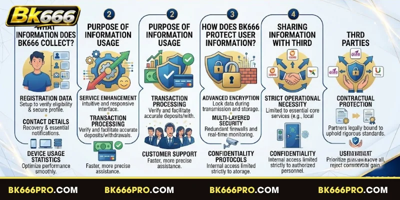 Important Content in BK666 Privacy Policy