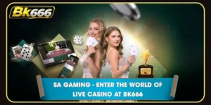 SA Gaming - Enter the World of Live Casino at BK666